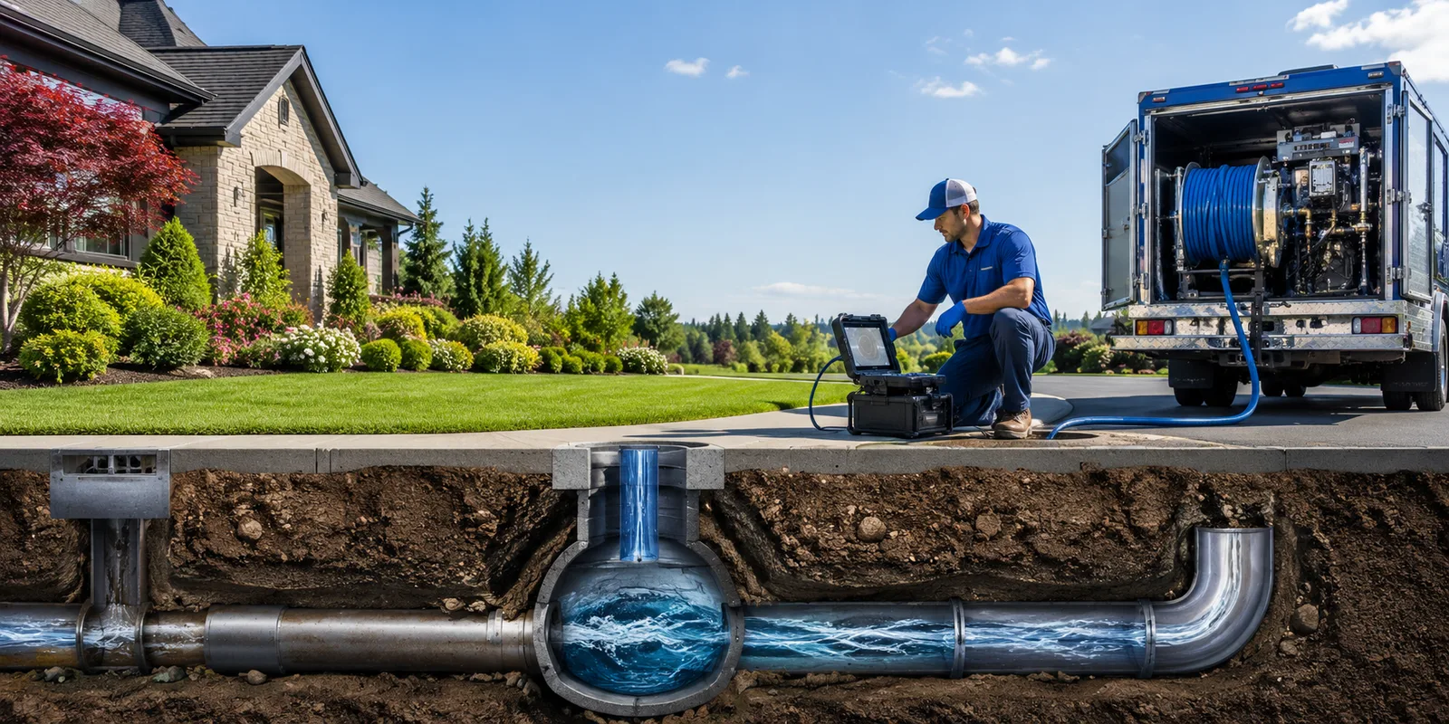 Drainage restoration information for Rouseville, PA